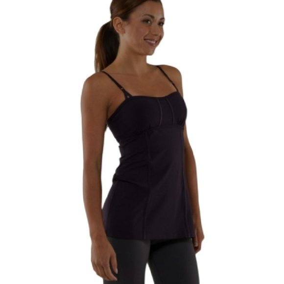 Lululemon Ariel Tank - Black Swan - Size 8 - Picture 5 of 7